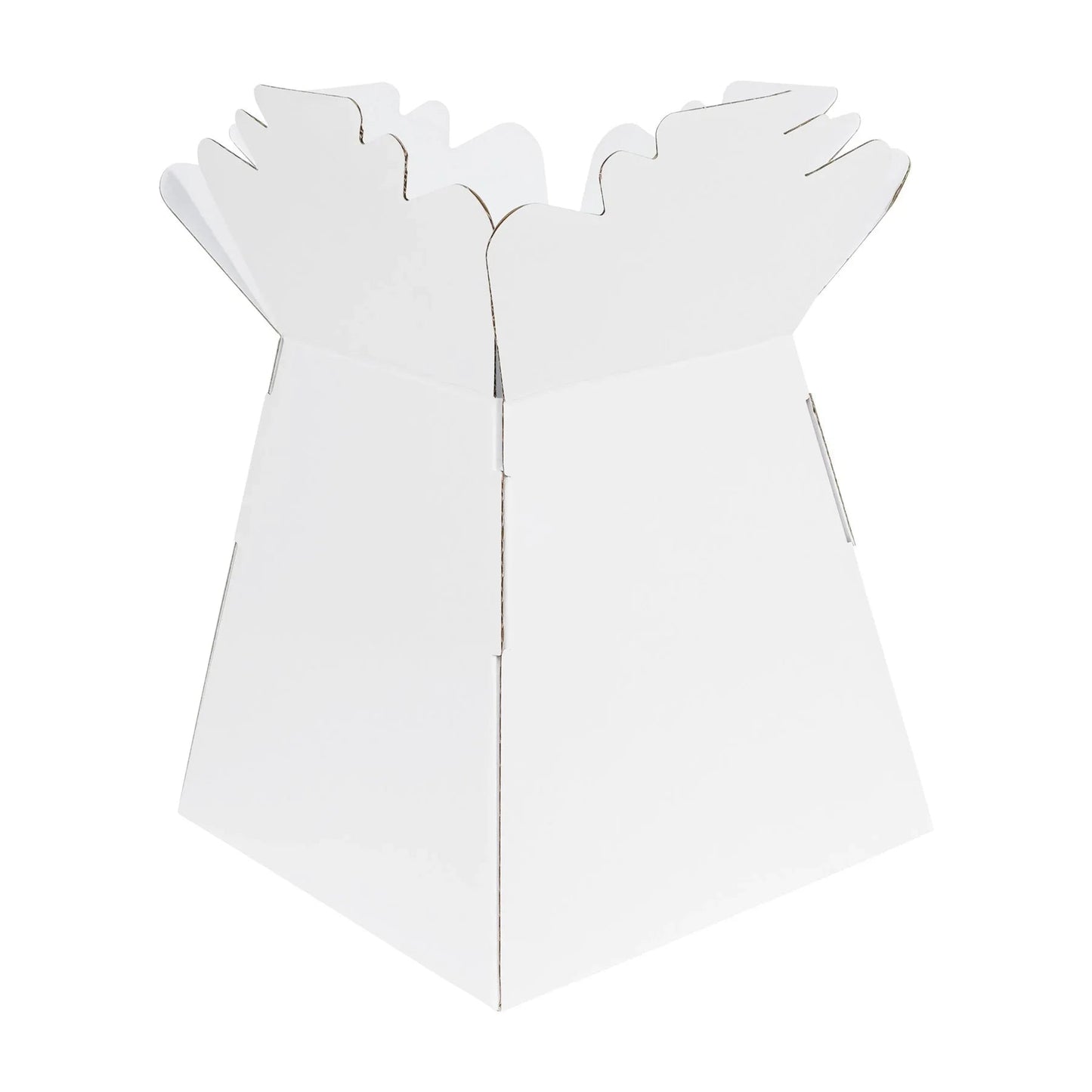 Pearlised White Living Vase (x30)