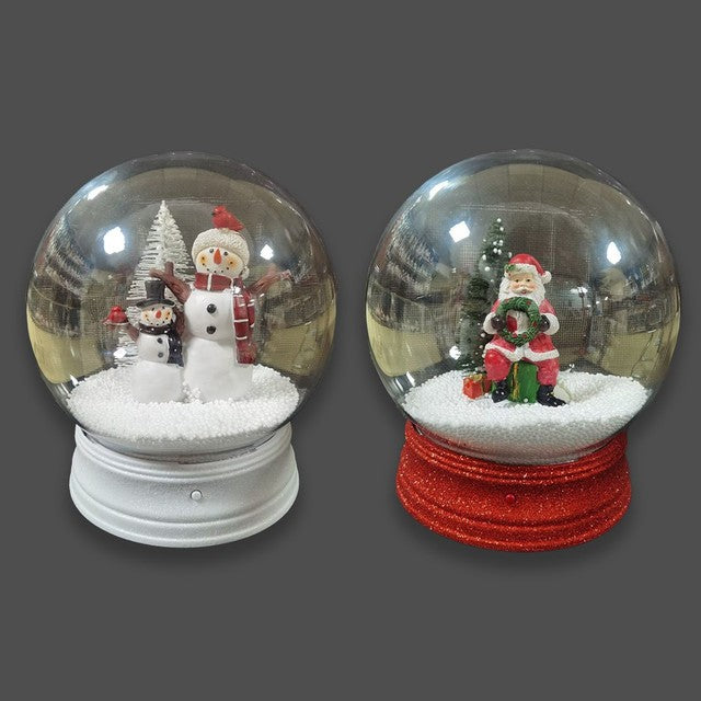 Santa Snowglobe 21cm