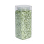 5-8mm Pearlised Green Glass Pebbles (750gr)