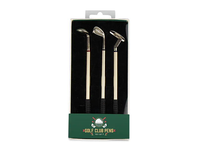 Miniature Golf Club Pen Set (3pk)