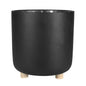 Moda Black Footed Planter (17cm x 17cm)