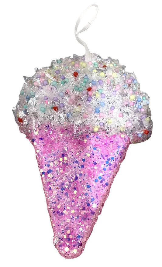 Ice Cream Cone Hanging Decoration (17cm)