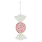 Pink Flat Candy Hanging Decoration (18cm)