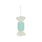 Turquoise Rectangle Candy Hanging Decoration (18cm)