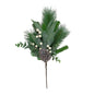 Mixed Pine Spray with White Berries