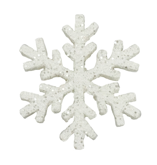 Snowflake Hanging Decoration - White