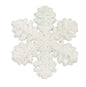Glitter Irridescent Snowflake Hanging Decoration (15cm)