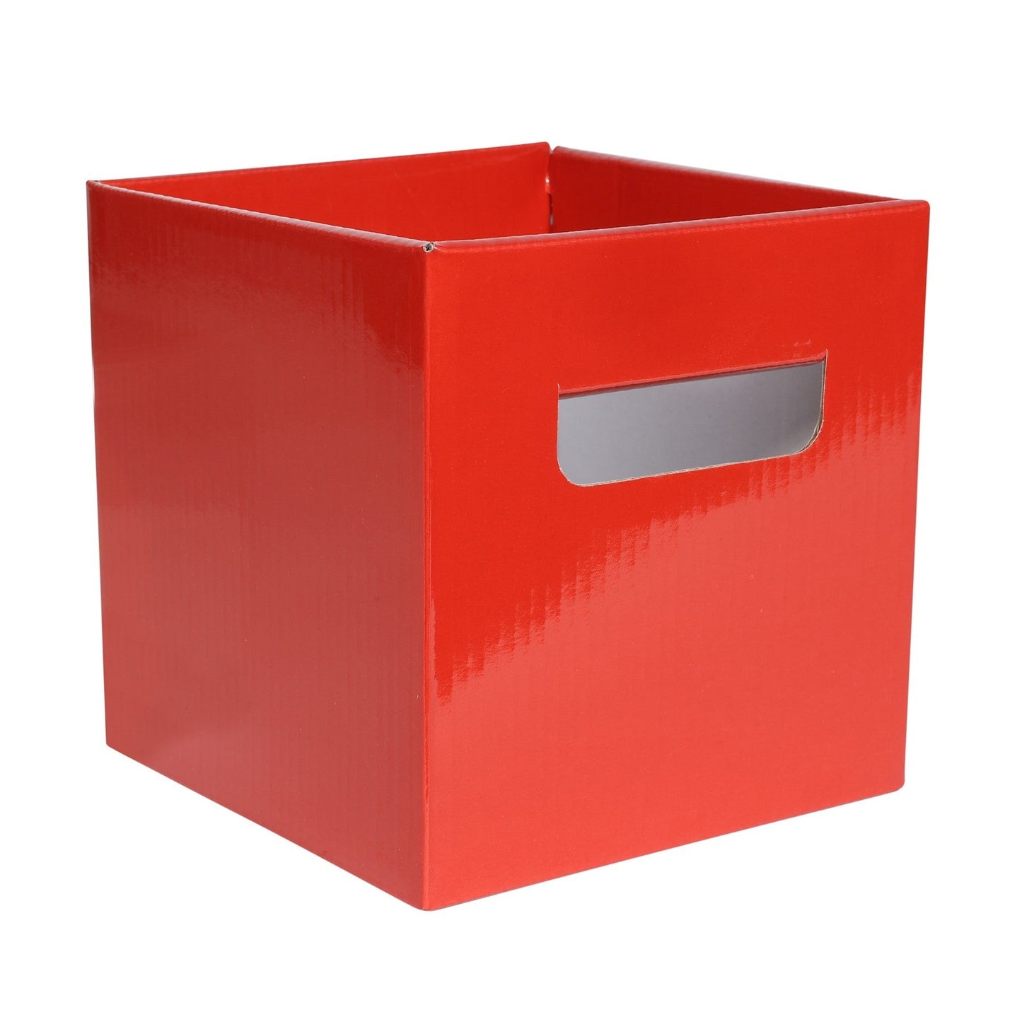 Pearlised Red Bouquet Box - (15 x 15 x 15cm) (x10)