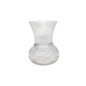 Ribbed Hand Tie Glass Vase (19.5cm)