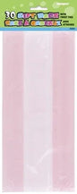Baby Pink Cello Bags (x30)