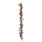 Luxury Garland with Berries  Bows and Cones (180cm)