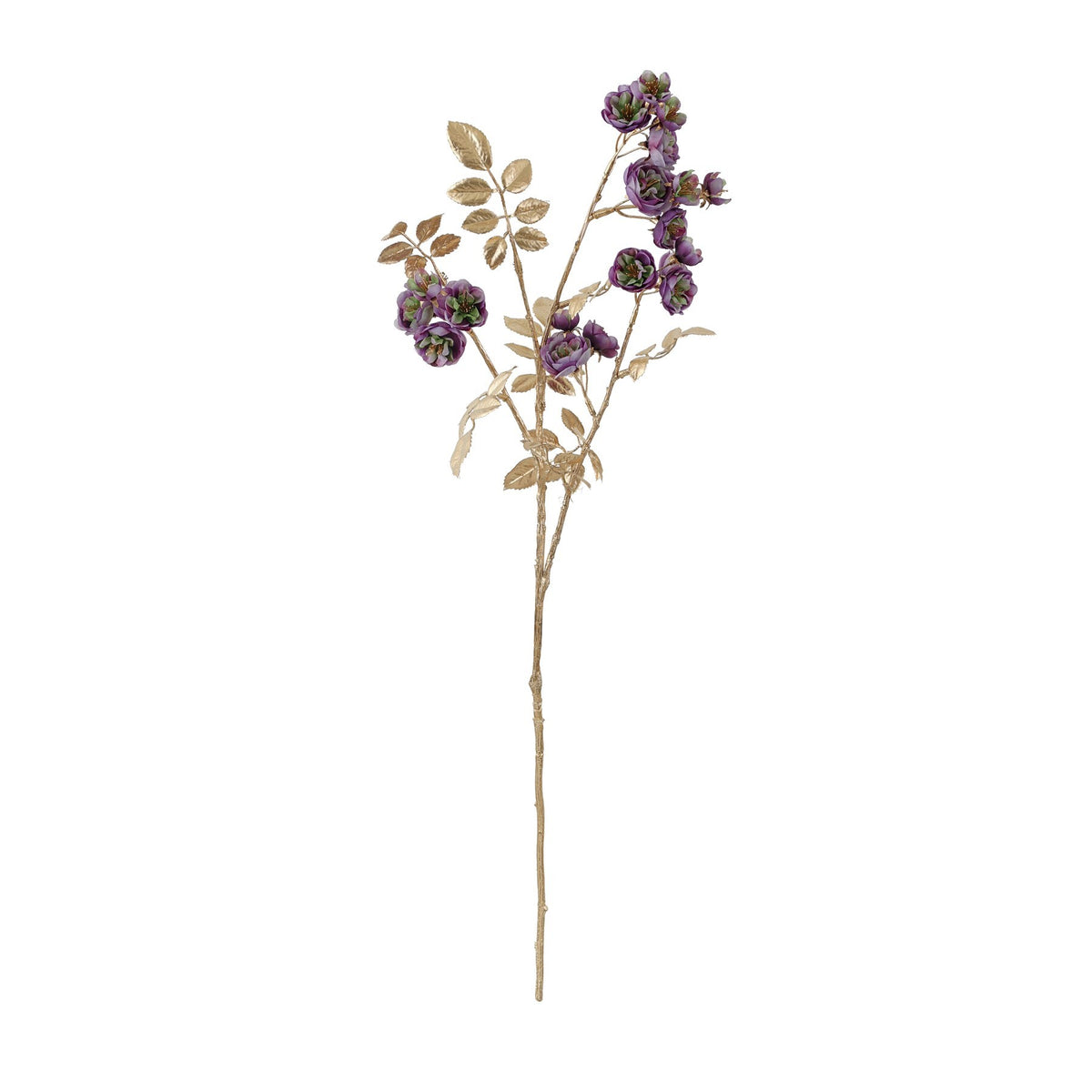 Discover the Purple Gold Rose Spray (78cm) at Bristow Direct