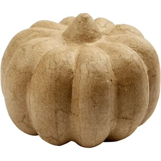 Papermache Pumpkin Decoration (9 x 13cm)