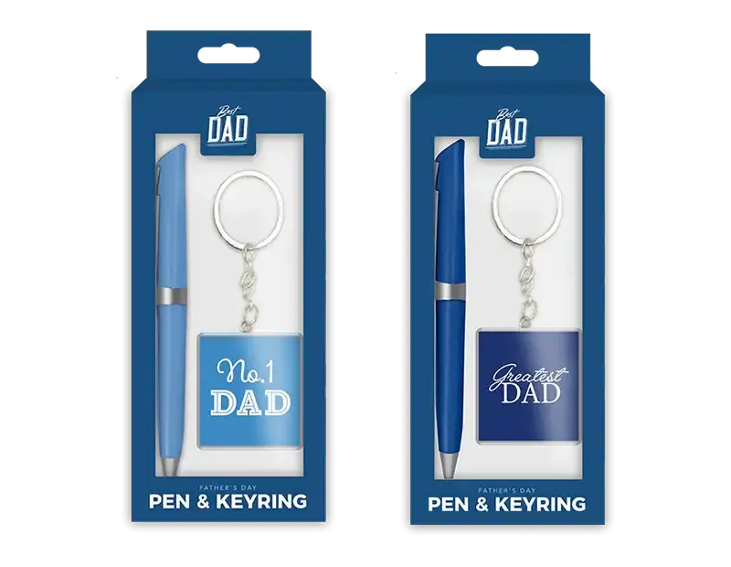 Fathers Day Pen and Keychain Gift Set