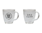Fathers Day Glass Coffee Cup