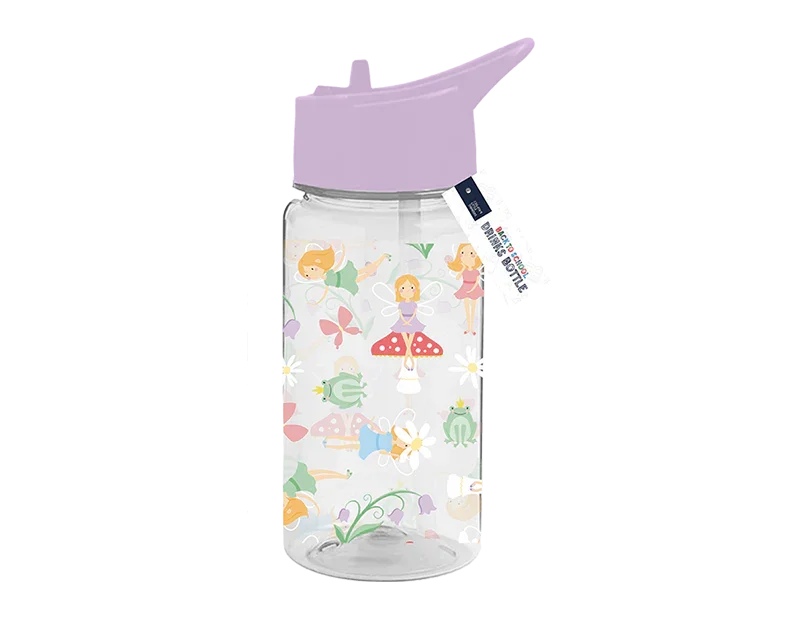 Girls Printed Bottle With Straw (400ml)