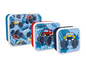 Pack of 3 Boys Printed Food Boxes