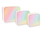 Pack of 3 Girls Printed Food Boxes