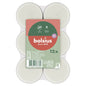 Bolsius Clear Cup Maxi Light- White (12 Pack)