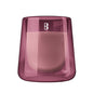 Pink Glass Bolsius Clean Light Starter Kit - Cedarwood &amp; Vetiver
