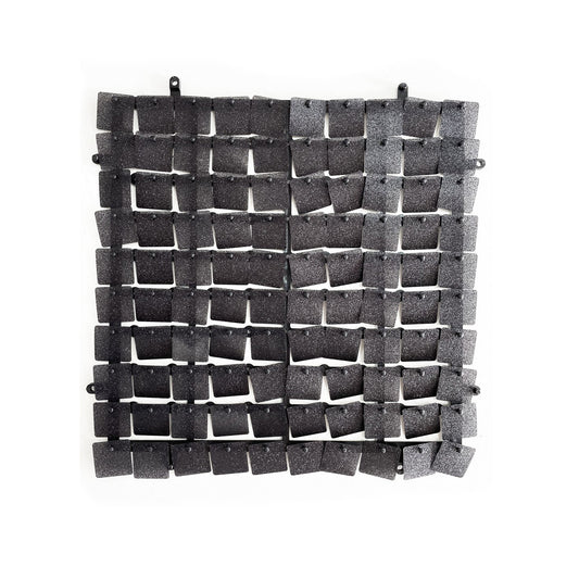 Black Glitter Sequin Wall Panel (30x30cm)