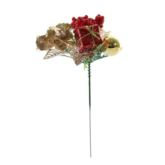 Red Present and Berry Pick (20cm)