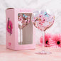 Blossom &amp; Dragonfly Gin Glass