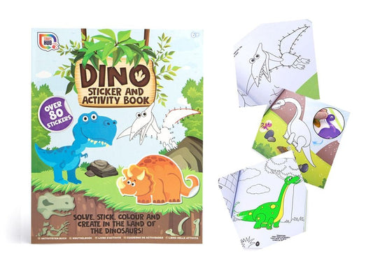 Dinosaur Activity and Sticker Book
