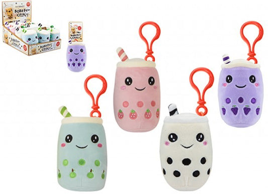 Boba Bubble Tea Soft Toy Keyring (Assorted)