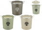 Tree Of Life Large Compost Bucket with Lid (Assorted)