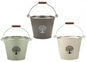 Tree Of Life Bucket Planter with Handle (Assorted)