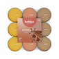 Sugar and Spice Multi Colour Fragrance Tealights ( Pack of 18)