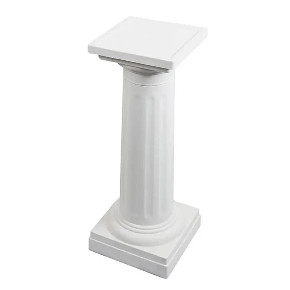 White Roman Plastic Pillar (83cm)