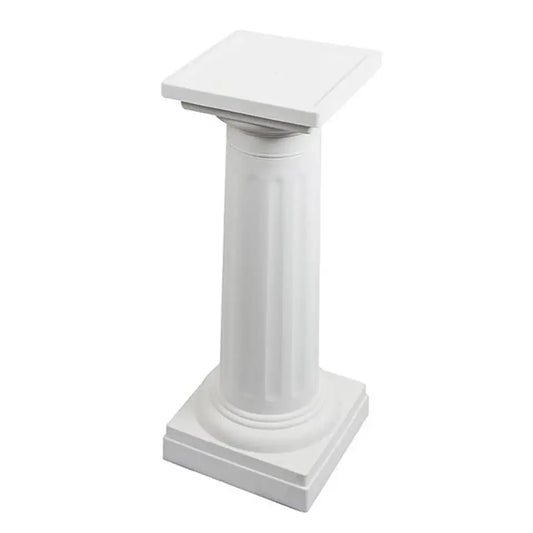 White Roman Plastic Pillar (83cm)