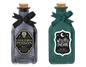 Halloween Glass Decorative Potion Bottles (Assorted)