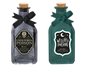 Halloween Glass Decorative Potion Bottles (Assorted)