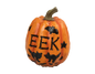 Slogan Pumpkin Ornament (Assorted)