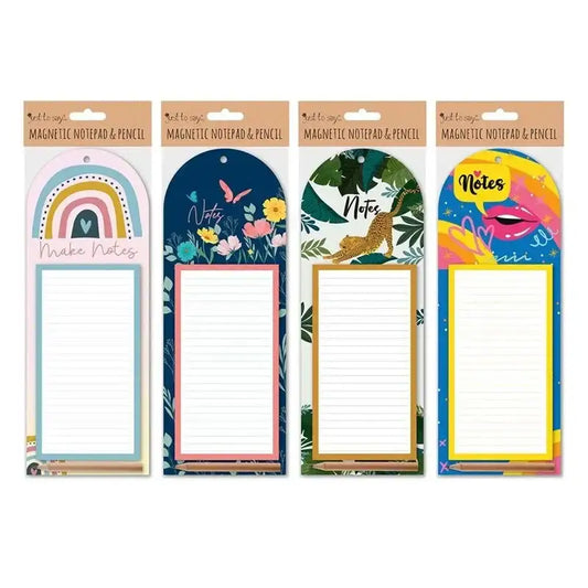 Magnetic Notepad and Pencil