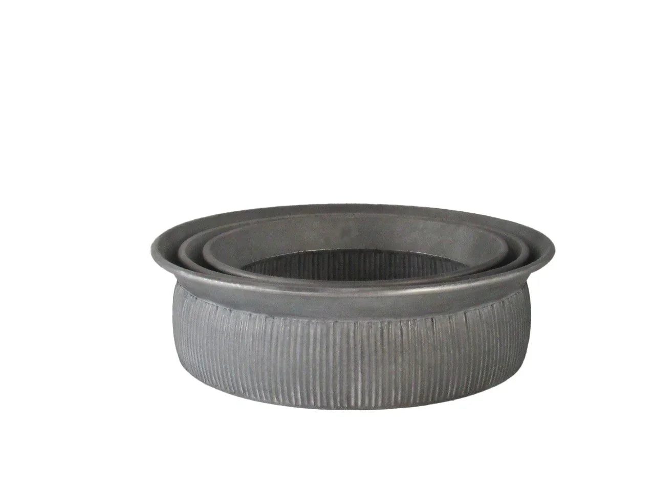 Grey Creation Legacy Metal Planters (Set of 3)