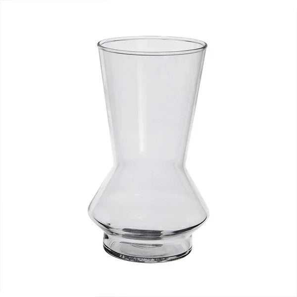 Clear Zara Hand TieÂ Glass Vase (19.5cm)