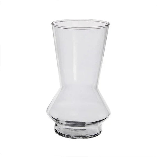 Clear Zara Hand TieÂ Glass Vase (19.5cm)