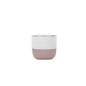 Hortus Pink &amp; White Bordeaux Stoneware Pot (12cm H x 13cm Dia)