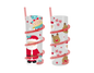 Christmas Spiral Straw Tumbler (Assorted)