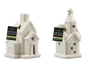 Ceramic LED House Ornament (Assorted)
