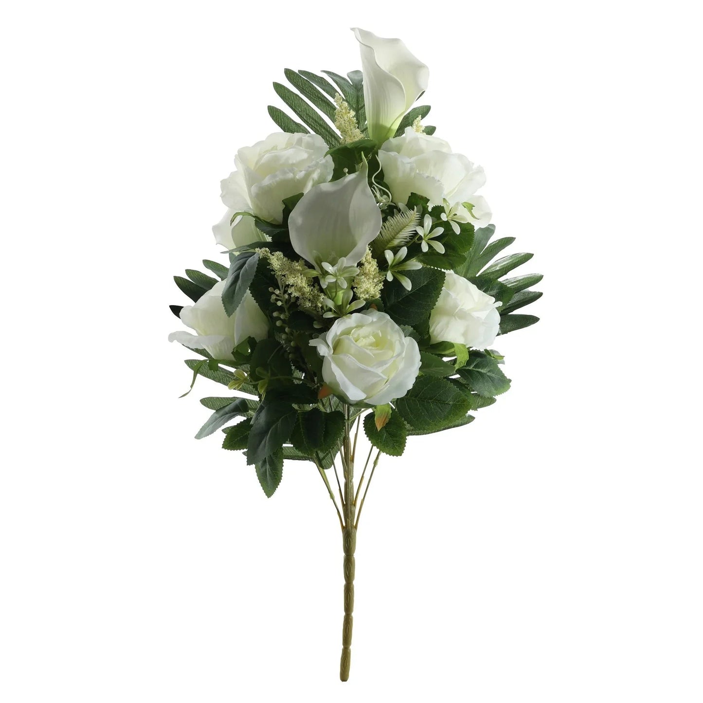 Essential Cream Rose and Lily Bouquet