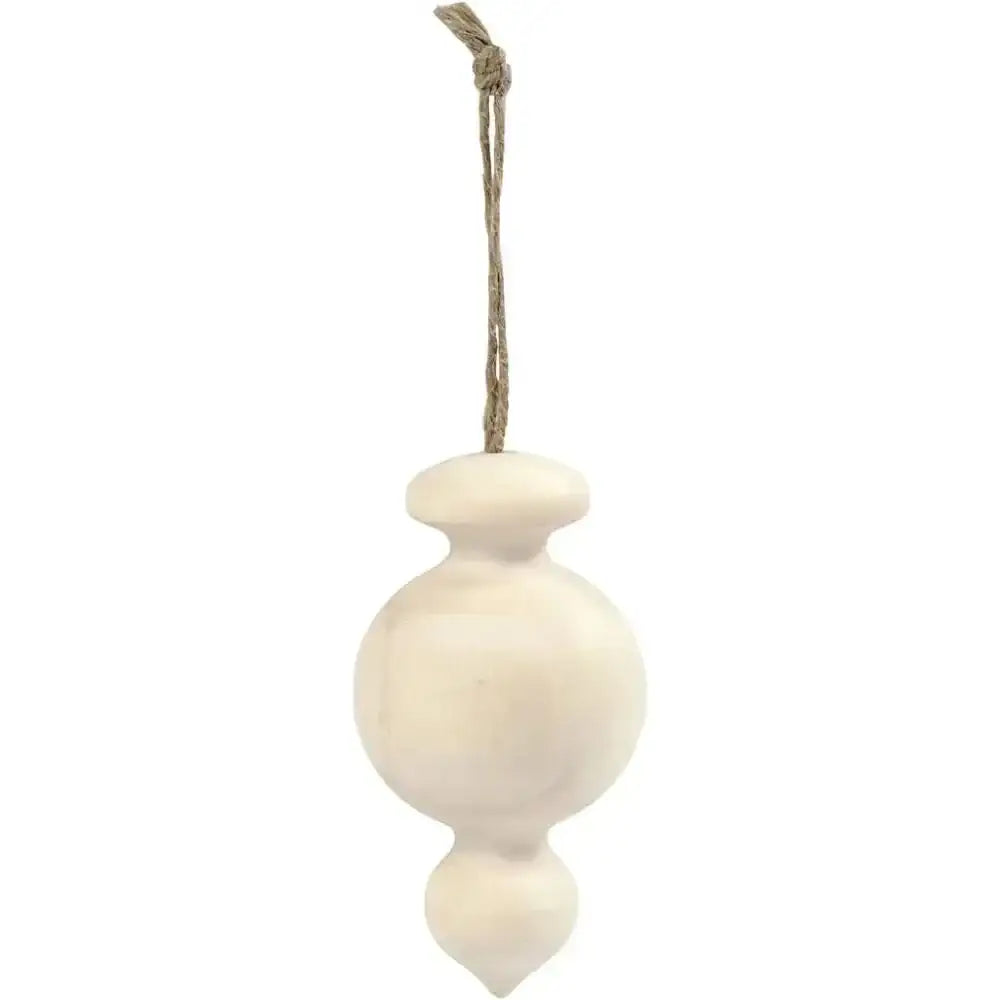 Personalisable Drop Bauble (7.5cm)