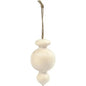Personalisable Drop Bauble (7.5cm)