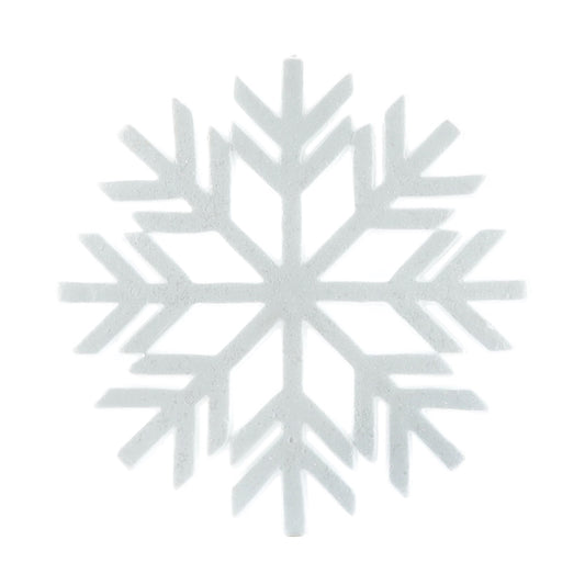 Discover the White Snowflake Hanging Decoration (45cm) at Bristow Direct