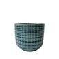 Hortus Blue/Green Braga Pot (7cm H x 7.5cm Dia)