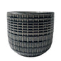 Hortus Grey Braga Pot (17cm H x 19.5cm Dia)